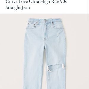 The Curve Love Ultra High Rise 90s straight jean
